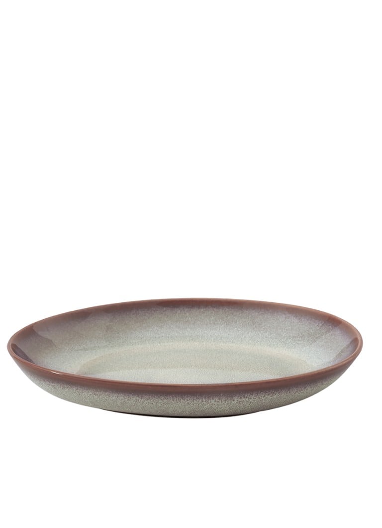 Villeroy & Boch Lave Glacé diep bord 28 cm Blauwgrijs