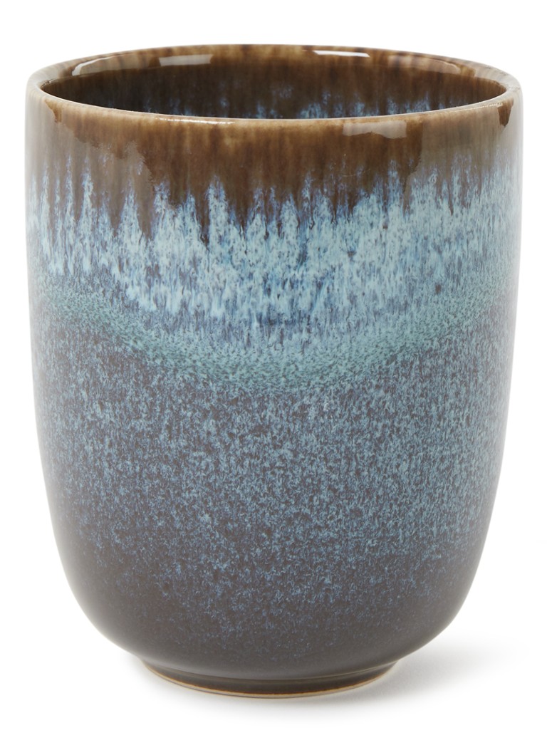 Villeroy & Boch Lave Glacé mok 40 cl Staalblauw - Deal