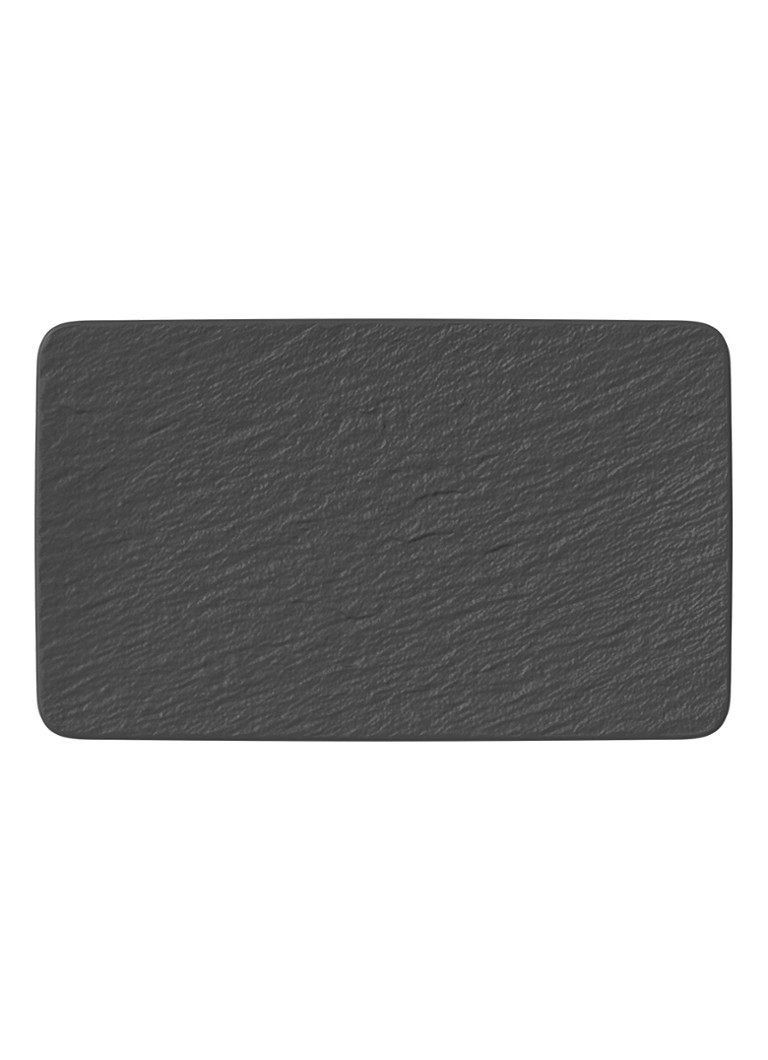 Villeroy & Boch Manufacture Rock dinerbord 28 cm Antraciet - Deal