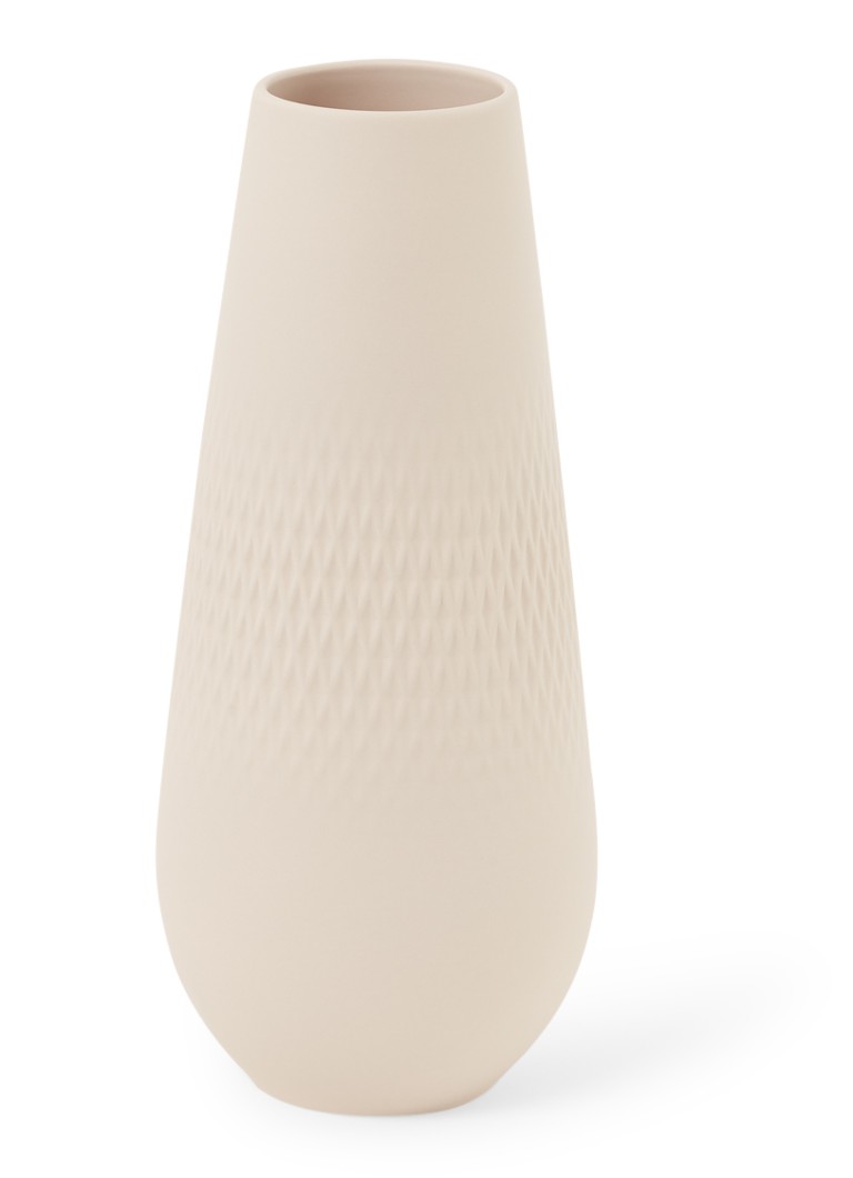 Villeroy & Boch Carre vaas 26 cm Beige
