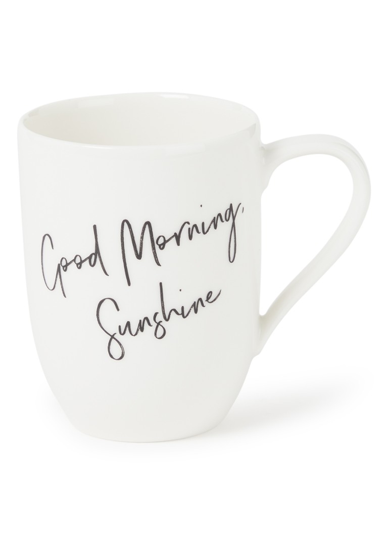 Villeroy & Boch Statement Good Morning Sunshine kopje 34 cl Gebroken wit - Deal