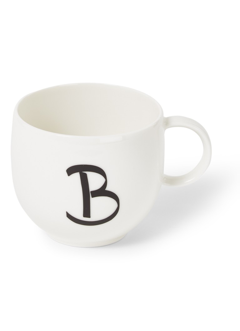 Villeroy & Boch Like Letters B mok 38 cl Gebroken wit - Deal