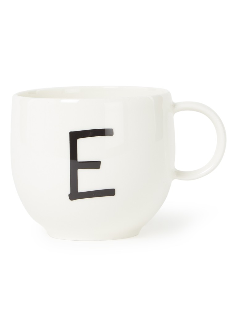 Villeroy & Boch Like Letters E mok 38 cl Gebroken wit - Deal