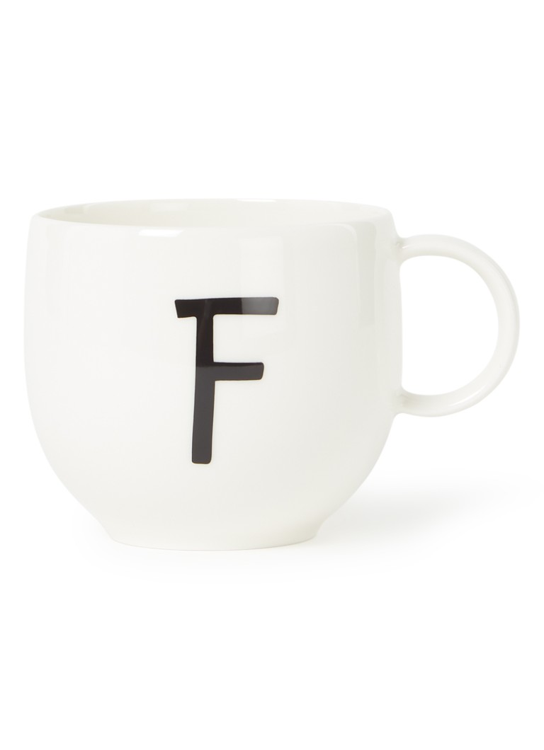 Villeroy & Boch Like Letters F mok 38 cl Gebroken wit - Deal