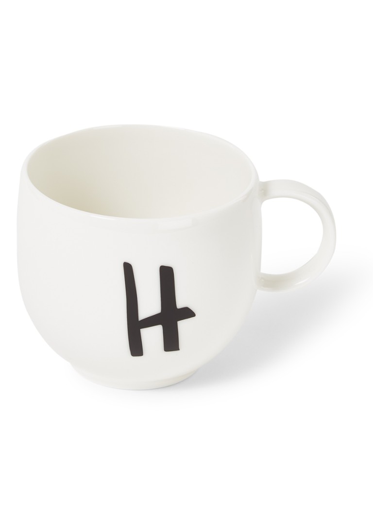 Villeroy & Boch Like Letters H mok 38 cl Gebroken wit - Deal