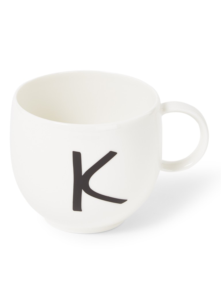 Villeroy & Boch Like Letters K mok 38 cl Gebroken wit - Deal