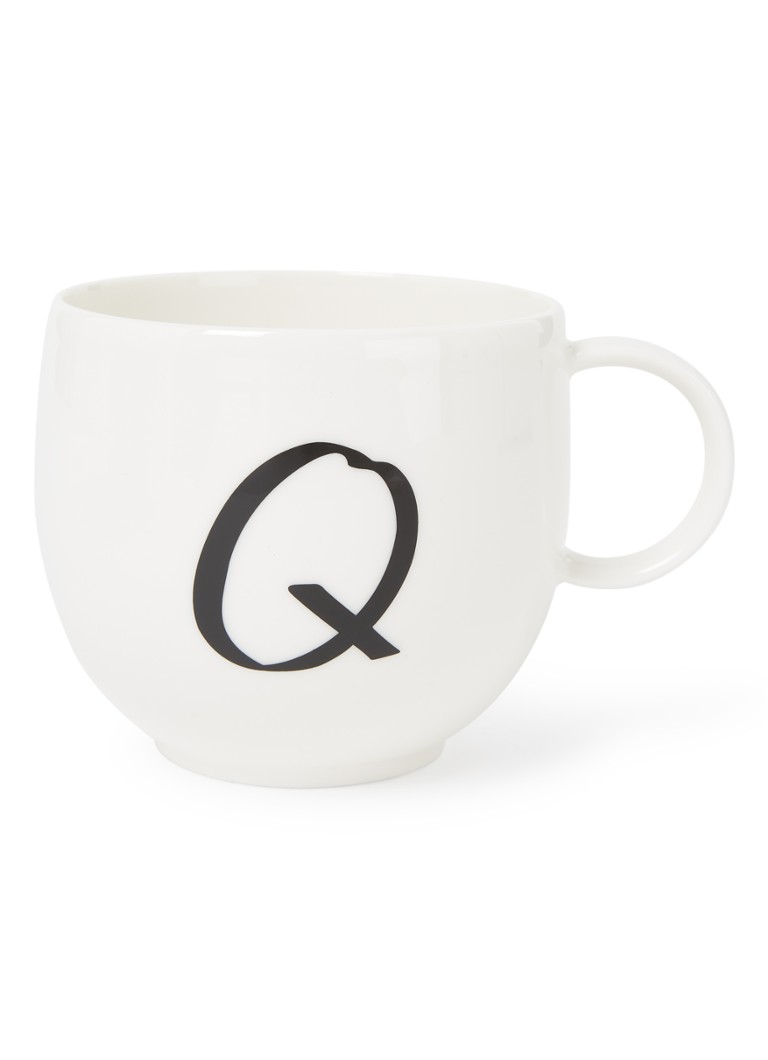 Villeroy & Boch Like Letters Q mok 38 cl Gebroken wit - Deal