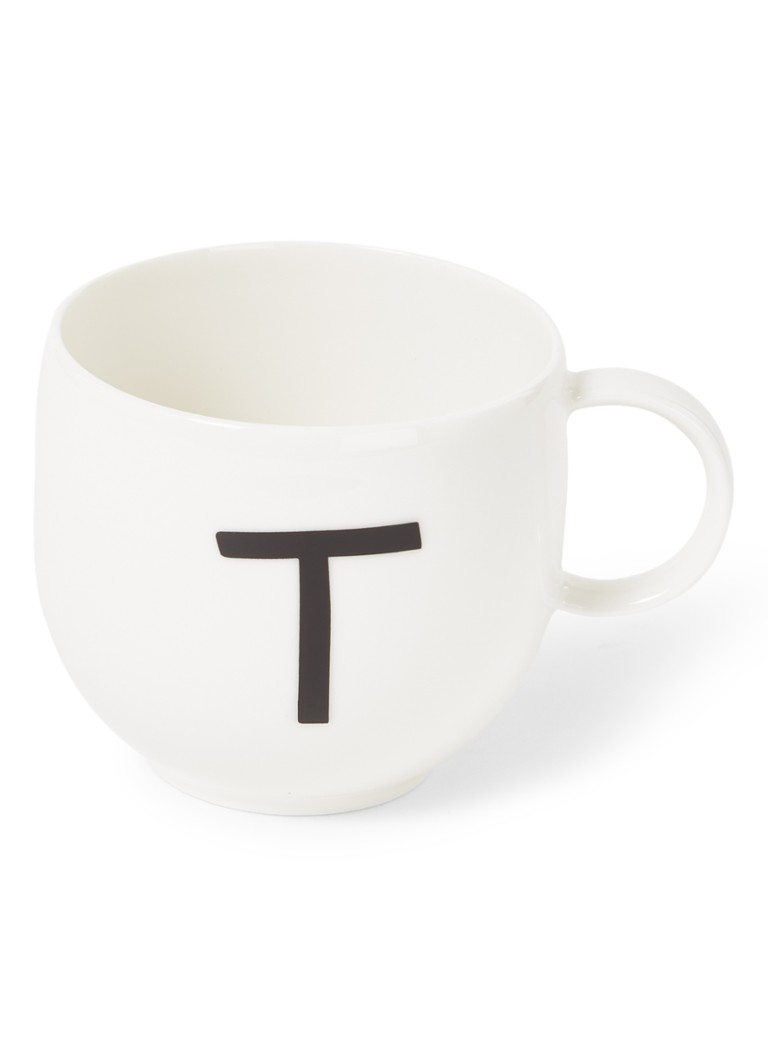 Villeroy & Boch Like Letters T mok 38 cl Gebroken wit - Deal