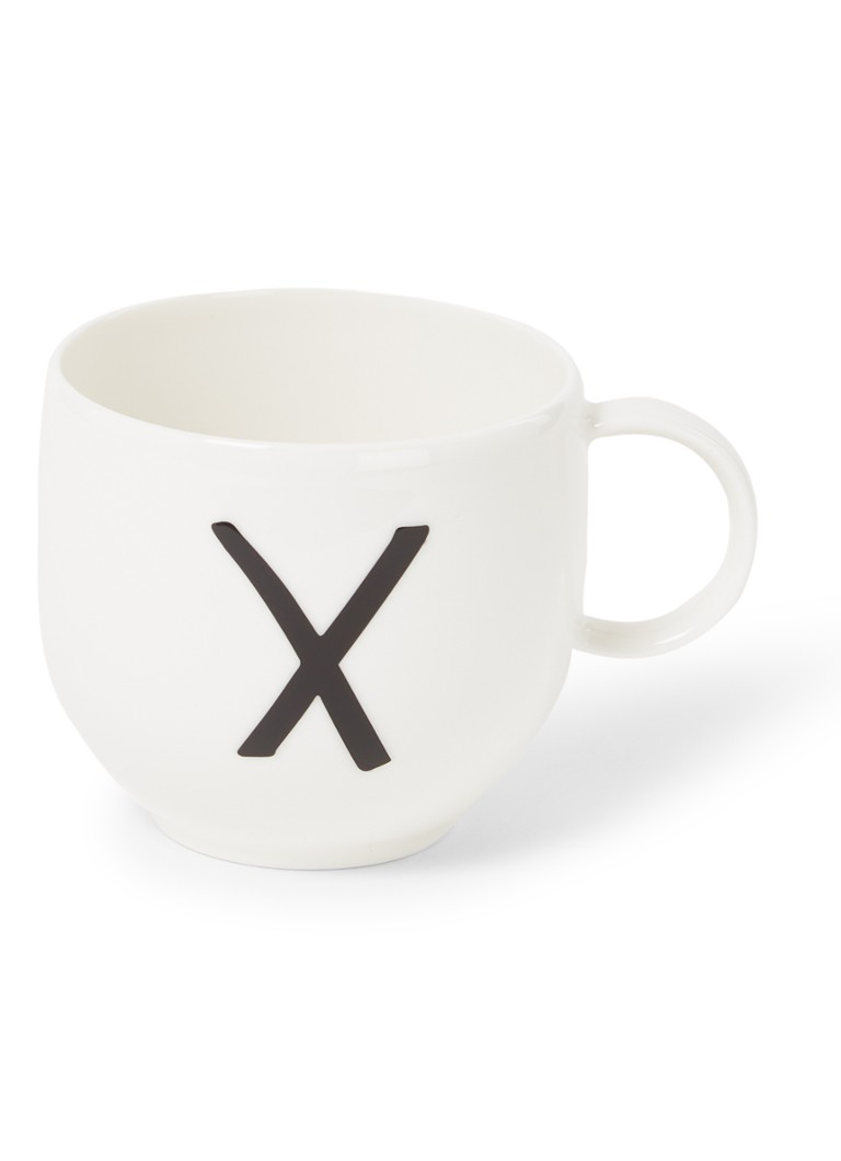 Villeroy & Boch Like Letters X mok 38 cl Gebroken wit - Deal