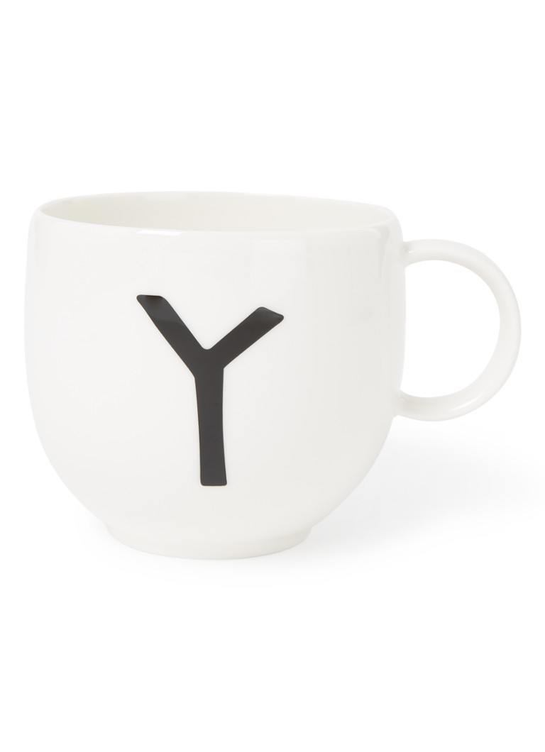 Villeroy & Boch Like Letters Y mok 38 cl Gebroken wit - Deal