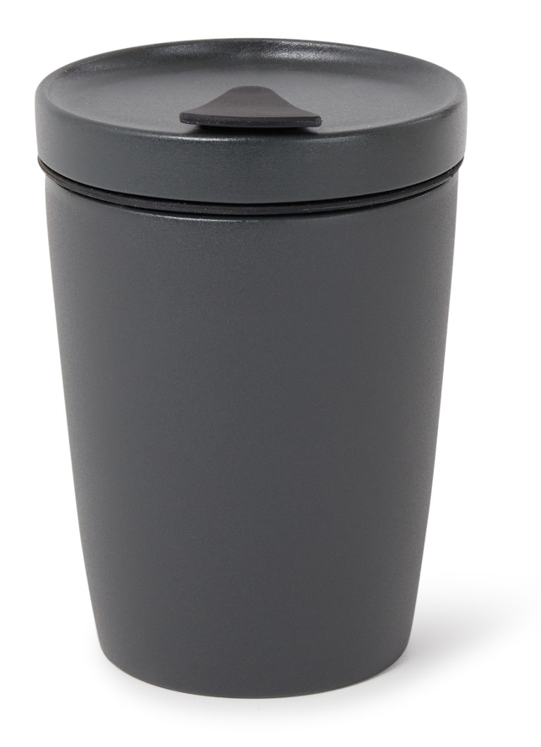 Villeroy & Boch Manufacture Rock To Go koffiebeker 29 cl Donkergrijs - Deal