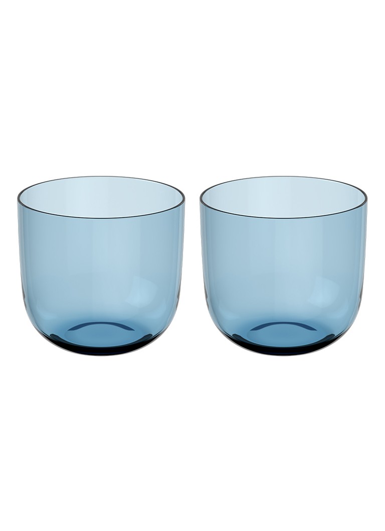 Villeroy & Boch Like Ice waterglas set van 2 Blauw