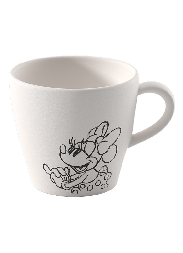 Villeroy & Boch Manufacture Rock blanc - Mickey Mouse koffiekopje Wit - Deal