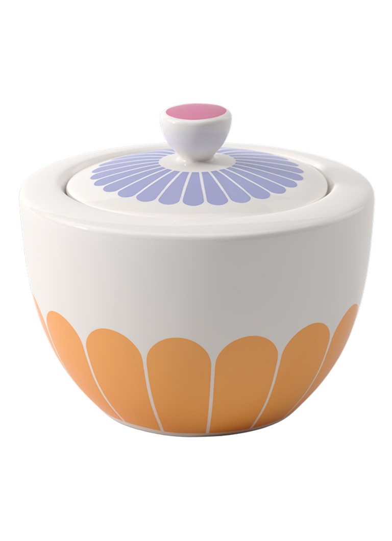 Villeroy & Boch Fleur suikerpot 10 cm Geel - Deal