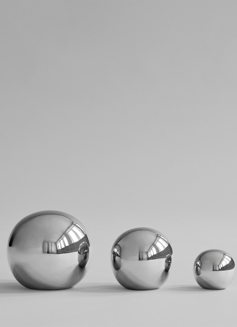101 Copenhagen Gallery Balls set van 3 Metallic - Deal