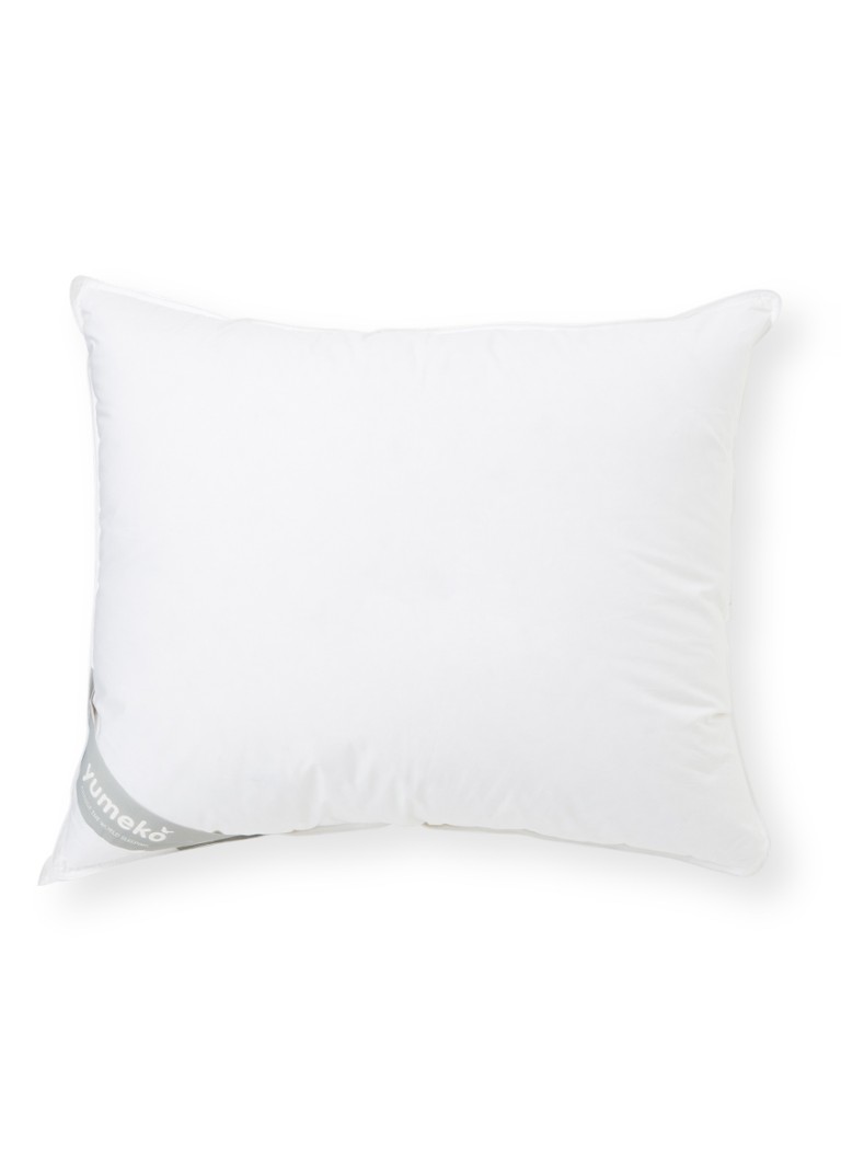 Yumeko Zacht hoofdkussen met donsvulling 60 x 70 cm Wit - Deal