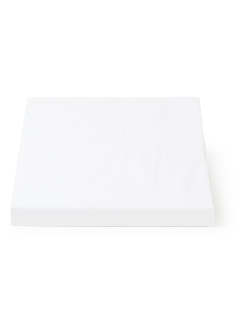 Yumeko Hoeslaken van katoensatijn 300TC, hoekhoogte 30 cm Wit - Deal