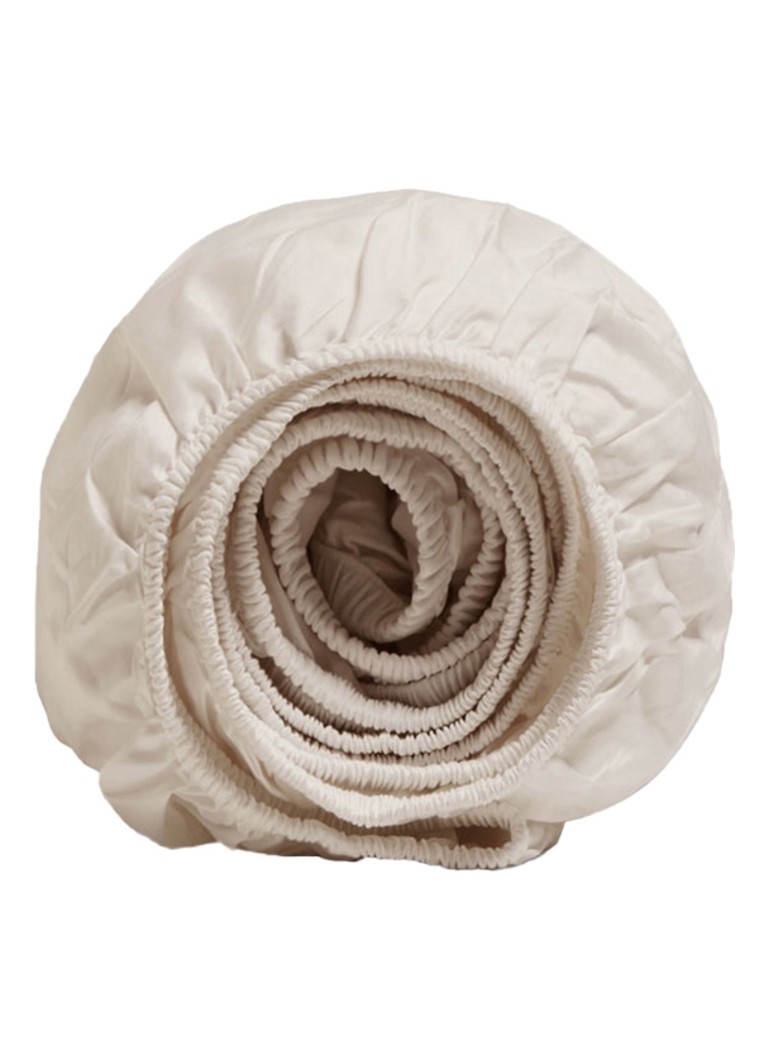 Yumeko Hoeslaken van katoen, hoekhoogte 30 cm Beige - Deal