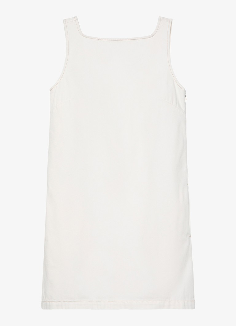 Calvin Klein Dames Mini jurk van denim in de kleur Wit