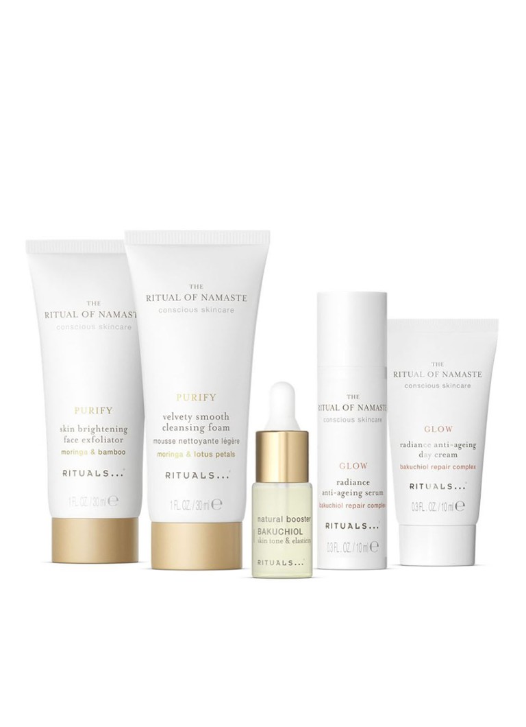 Rituals Mini Luxury Trial Set Namaste - verzorgingsset 1 MAAT Reisverpakkingen - Deal