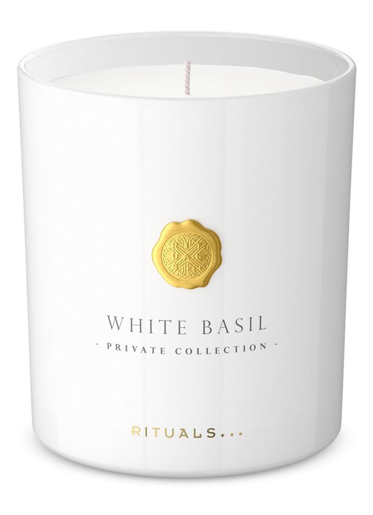 Rituals White Basil Scented Candle - geurkaars 360 gram - Deal
