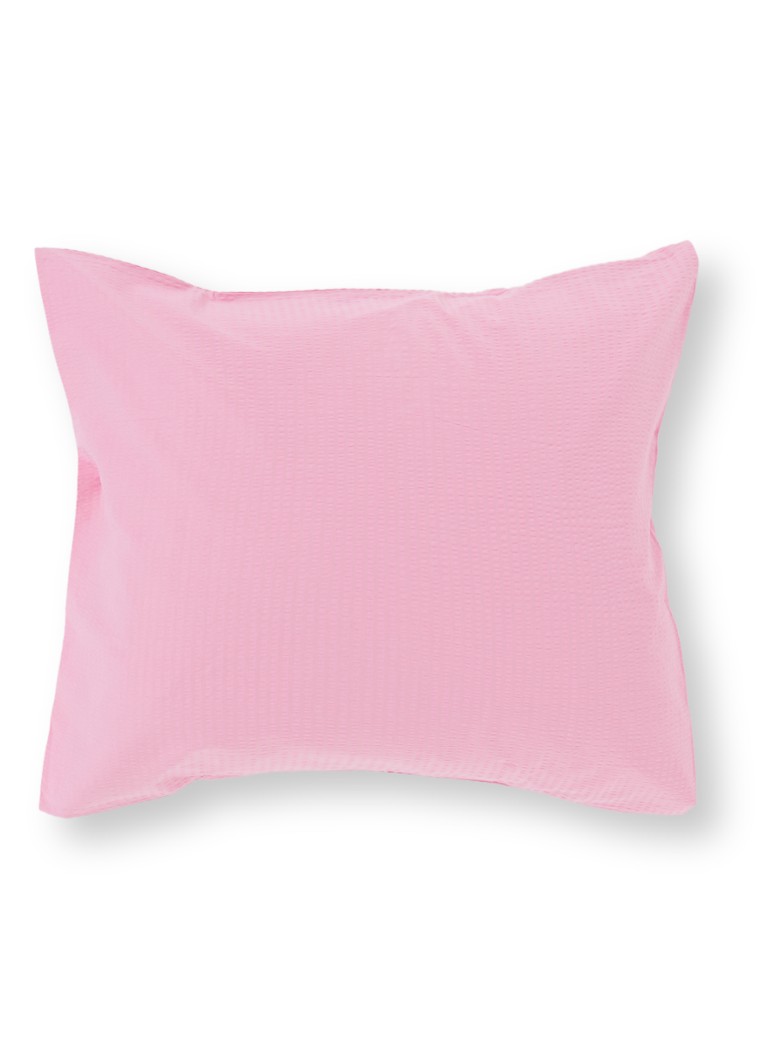 Crisp Sheets Sunset Pink kussensloop van katoen in 2-pack Roze - Deal