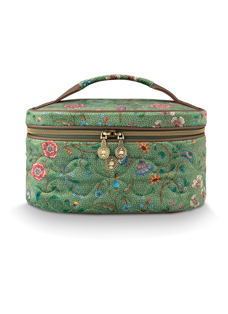 Pip Studio Cleo Flora Bangelore beautycase Groen - Deal