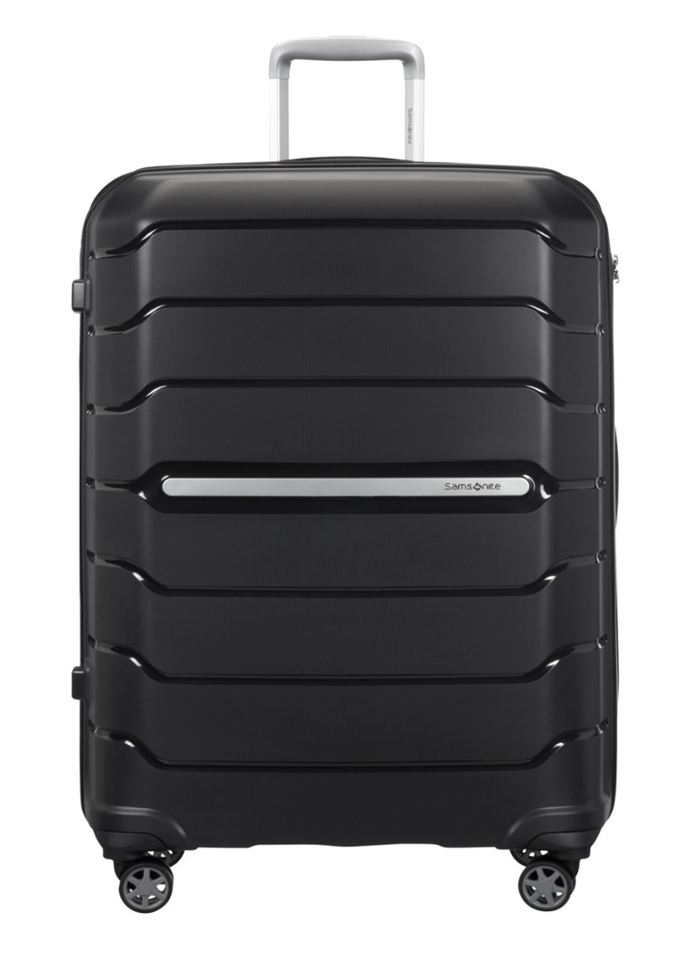 Samsonite koffer Flux vergrootbare spinner 68 cm Zwart - Deal