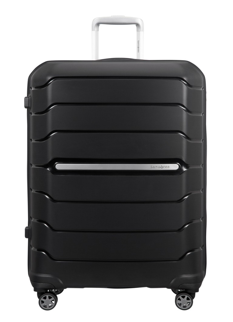 Samsonite koffer Flux vergrootbare spinner 75 cm Zwart - Deal
