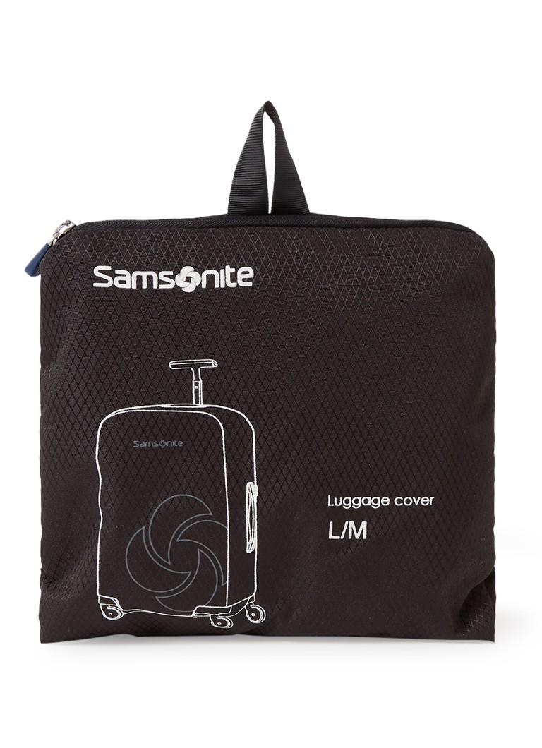 Samsonite Kofferhoes L/M spinner 65/75 cm Zwart - Deal