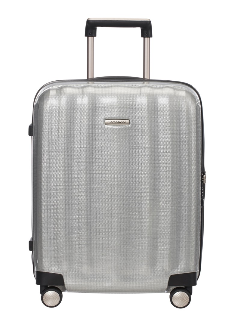 Samsonite koffer Lite-Cube spinner 55 cm Zilver - Deal