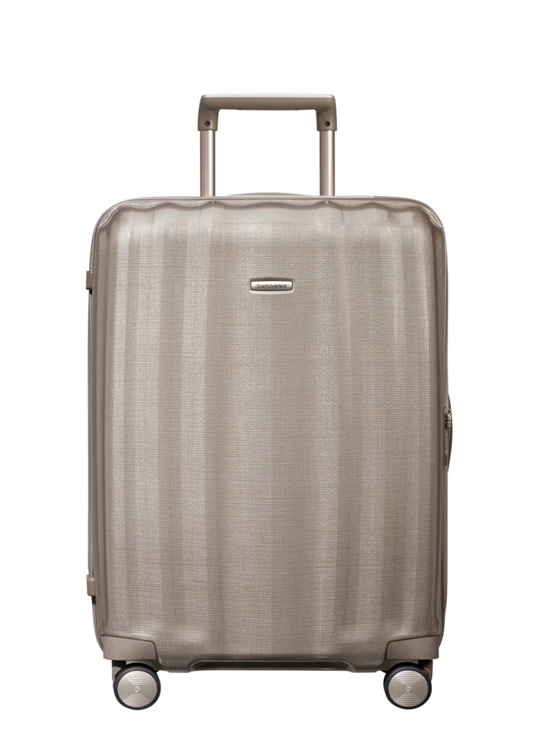 Samsonite koffer Lite-Cube spinner 69 cm Ivory Gold - Deal