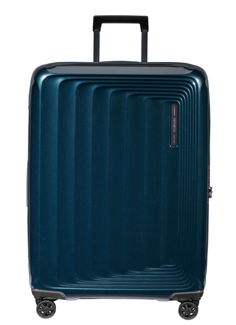 Samsonite koffer Nuon vergrootbare spinner 75 cm Donkerblauw - Deal