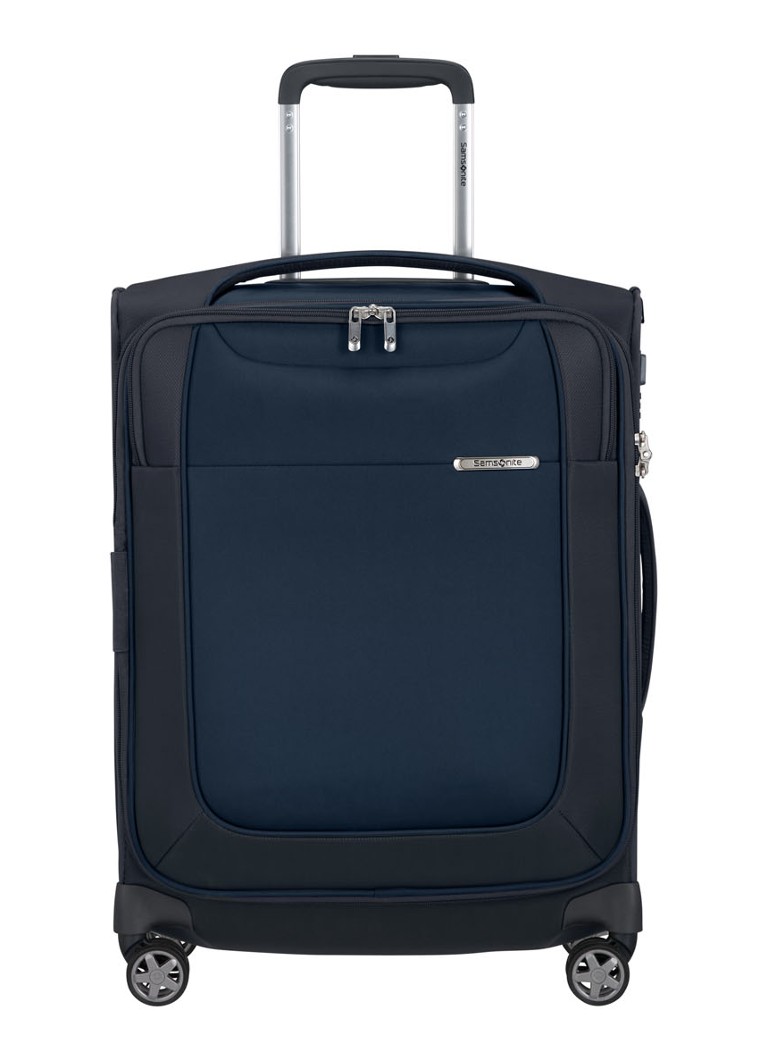 Samsonite koffer D'Lite uitbreidbare spinner 55 cm Donkerblauw - Deal