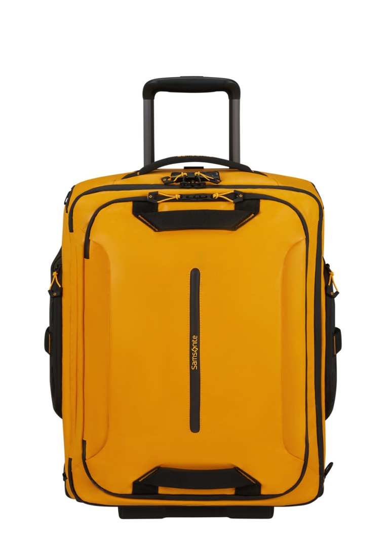 Samsonite koffer Ecodiver trolley 55 cm Okergeel - Deal