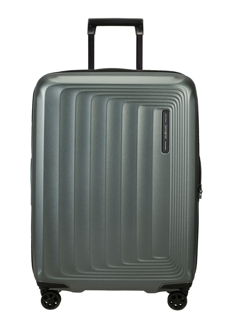 Samsonite koffer Nuon vergrootbare spinner 69 cm Khaki - Deal