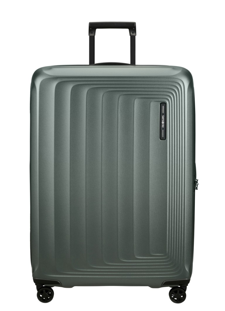 Samsonite koffer Nuon vergrootbare spinner 81 cm Khaki - Deal