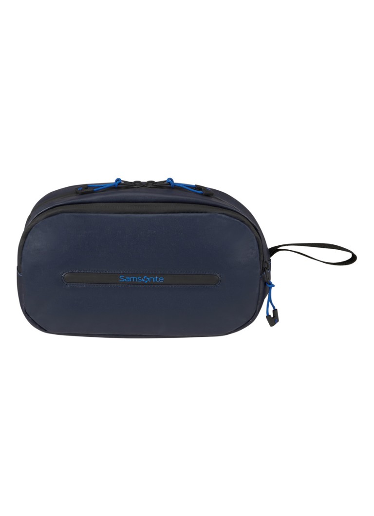 Samsonite Ecodiver toilettas met logo Donkerblauw - Deal