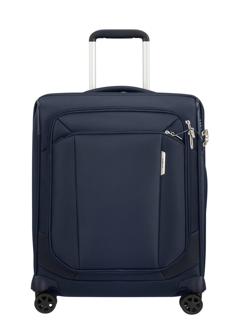 Samsonite koffer Respark vergrootbare spinner 55 cm Donkerblauw - Deal