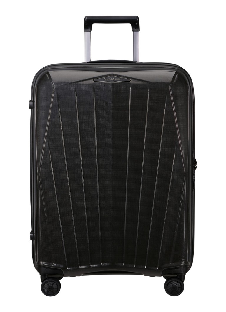 Samsonite koffer Major-Lite spinner 69 cm Zwart - Deal