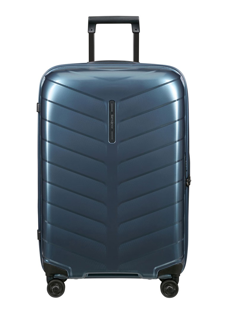 Samsonite koffer Attrix spinner 69 cm Staalblauw - Deal