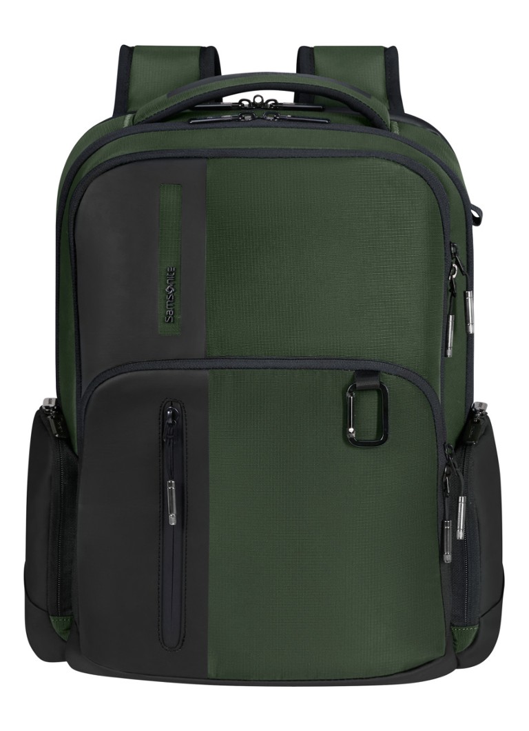 Samsonite Biz2go rugzak met 15,6 inch latopvak Legergroen - Deal