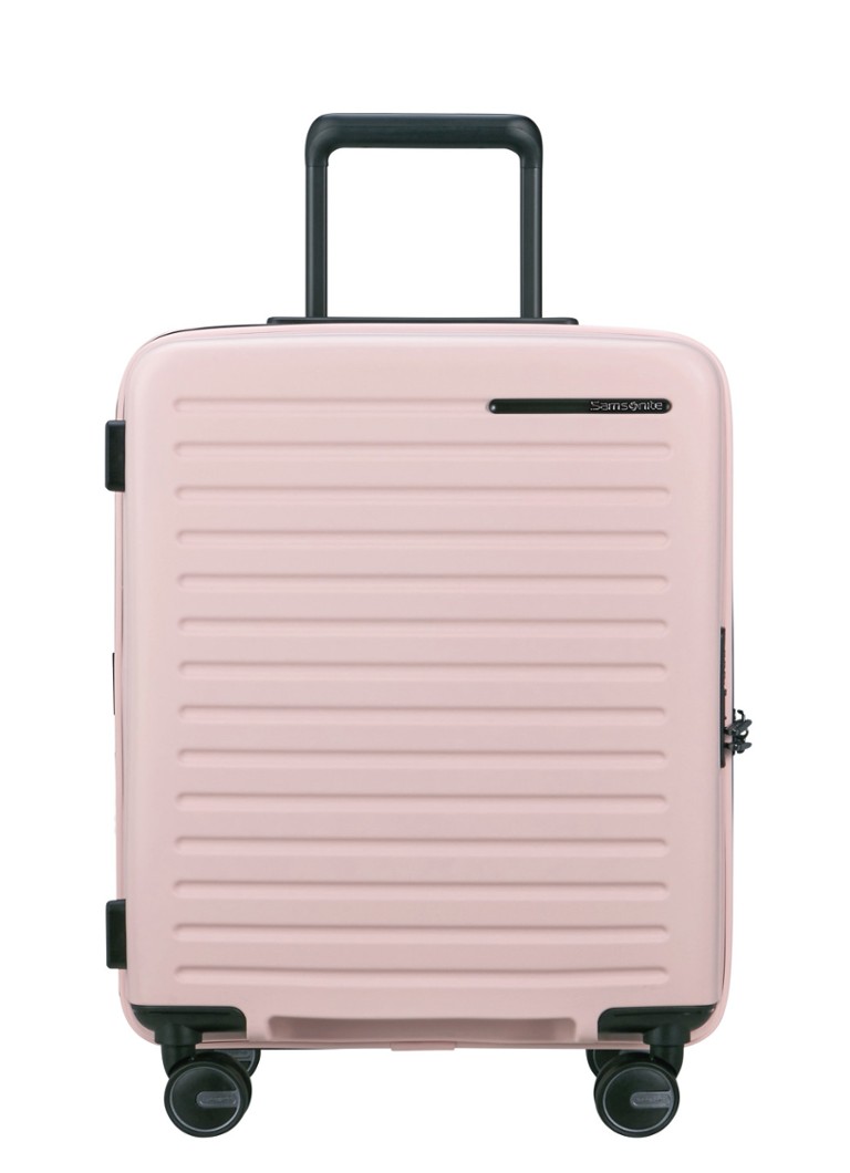 Samsonite koffer Restackd spinner 55 cm Roze - Deal