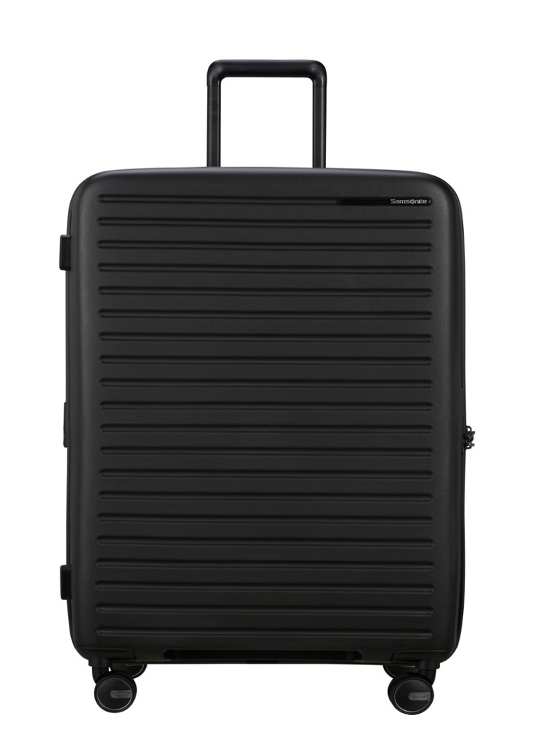 Samsonite koffer Restackd spinner 75 cm Zwart - Deal