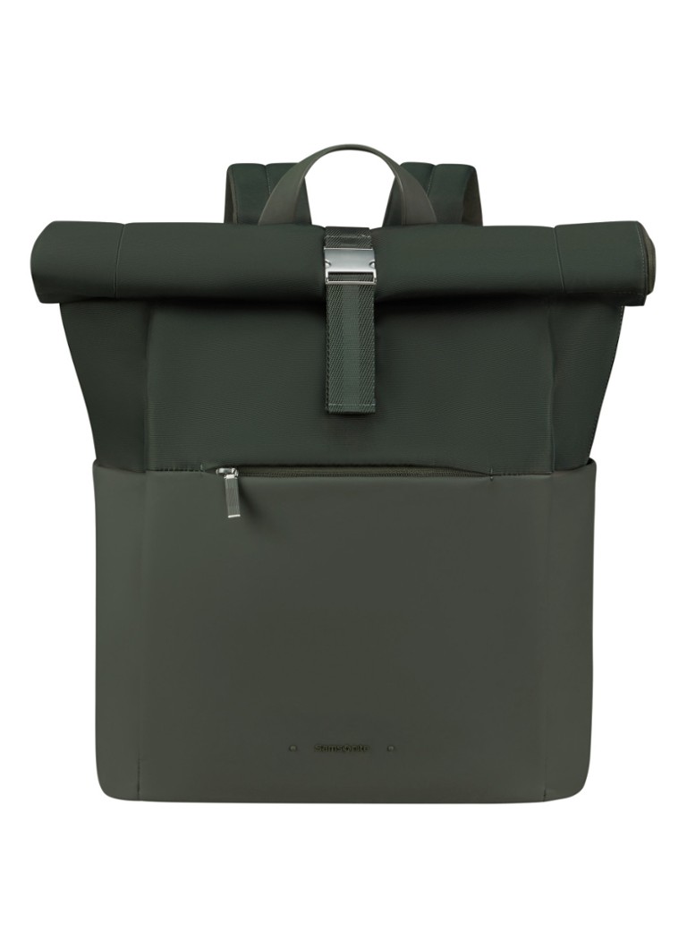 Samsonite 4Pack rolltop rugzak met 15,6 inch laptopvak Zwart - Deal