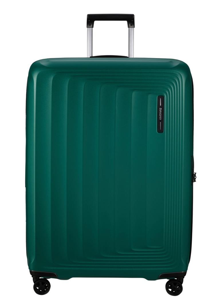 Samsonite koffer Nuon vergrootbare spinner 81 cm Groen - Deal
