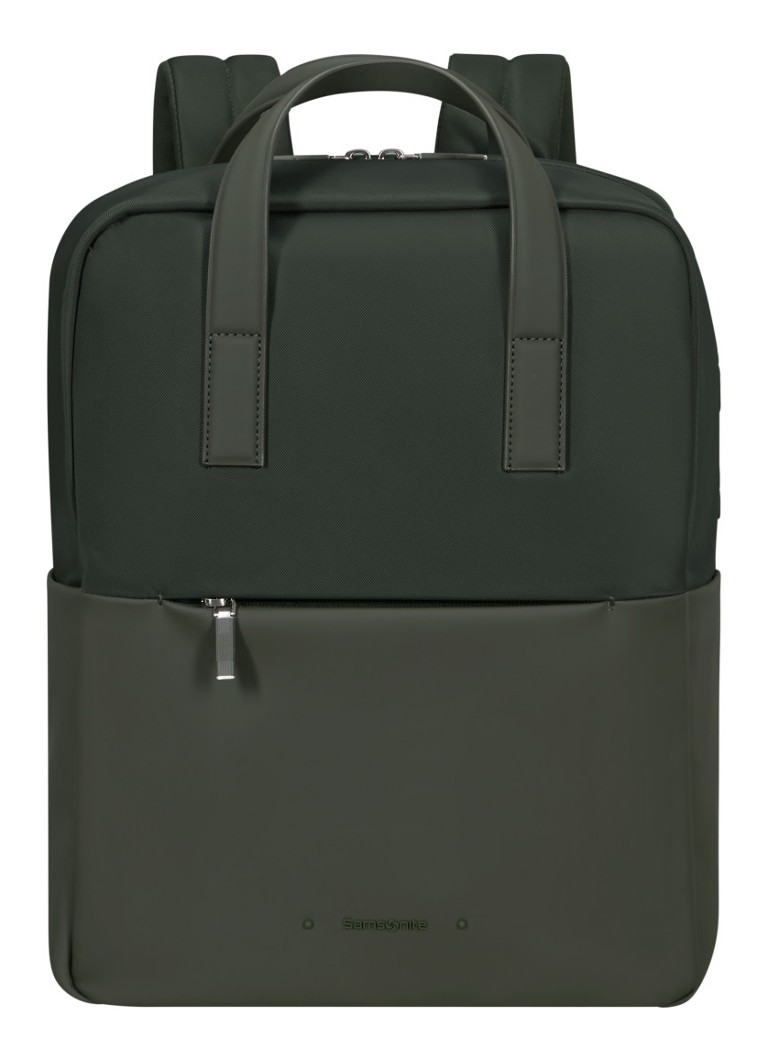 Samsonite 4Pack rugzak met 14 inch laptopvak Legergroen - Deal