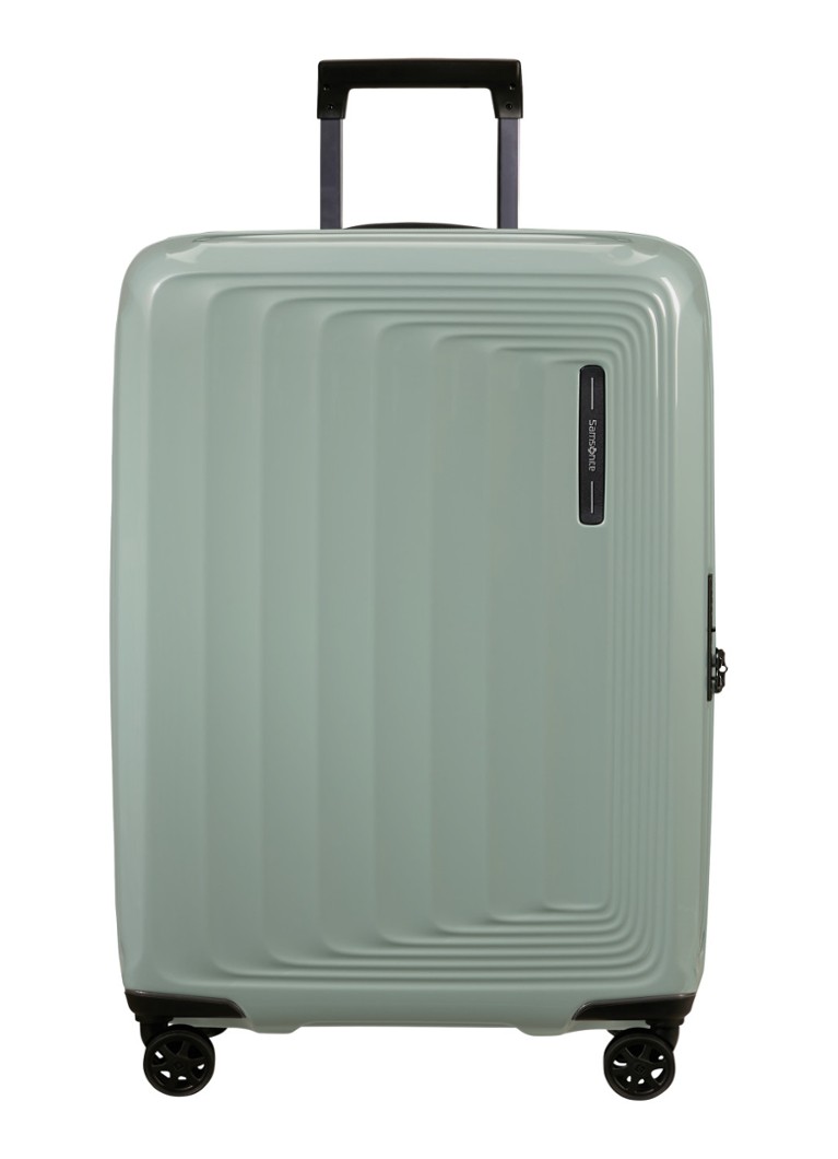 Samsonite koffer Nuon vergrootbare spinner 69 cm Metallic Mineral Green / Lichtgroen - Deal
