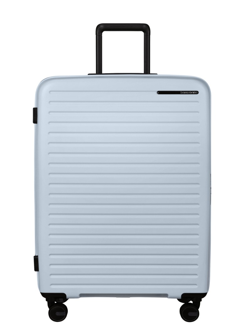 Samsonite koffer Restackd spinner 75 cm Glacier / Lichtblauw