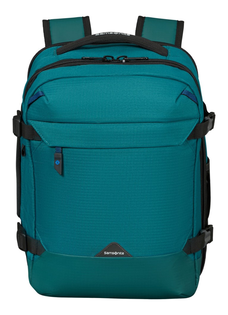 Samsonite Roadseeker Travel rugzak met 14 inch laptopvak Deep Teal / Zeegroen - Deal